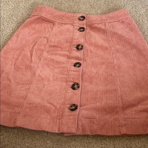 Pink skirt